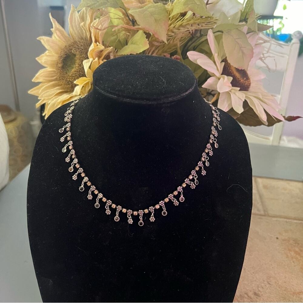 Sorrelli Crystal Silver Tone Necklace